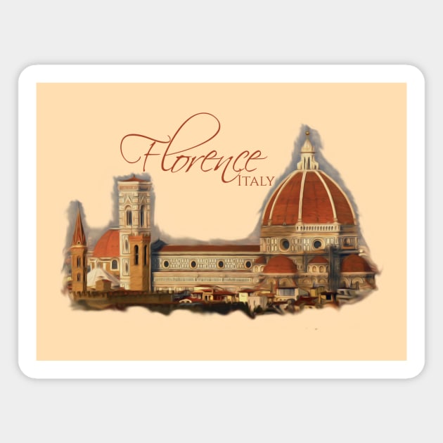 Florence, Italy Magnet by RaeTucker